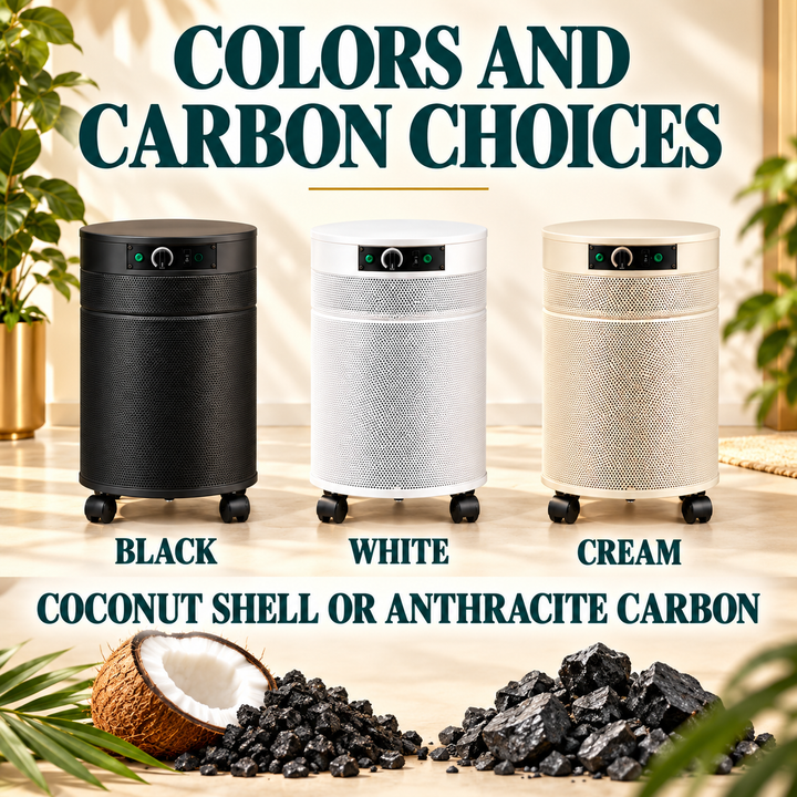 Airpura P614 available colors and configurations