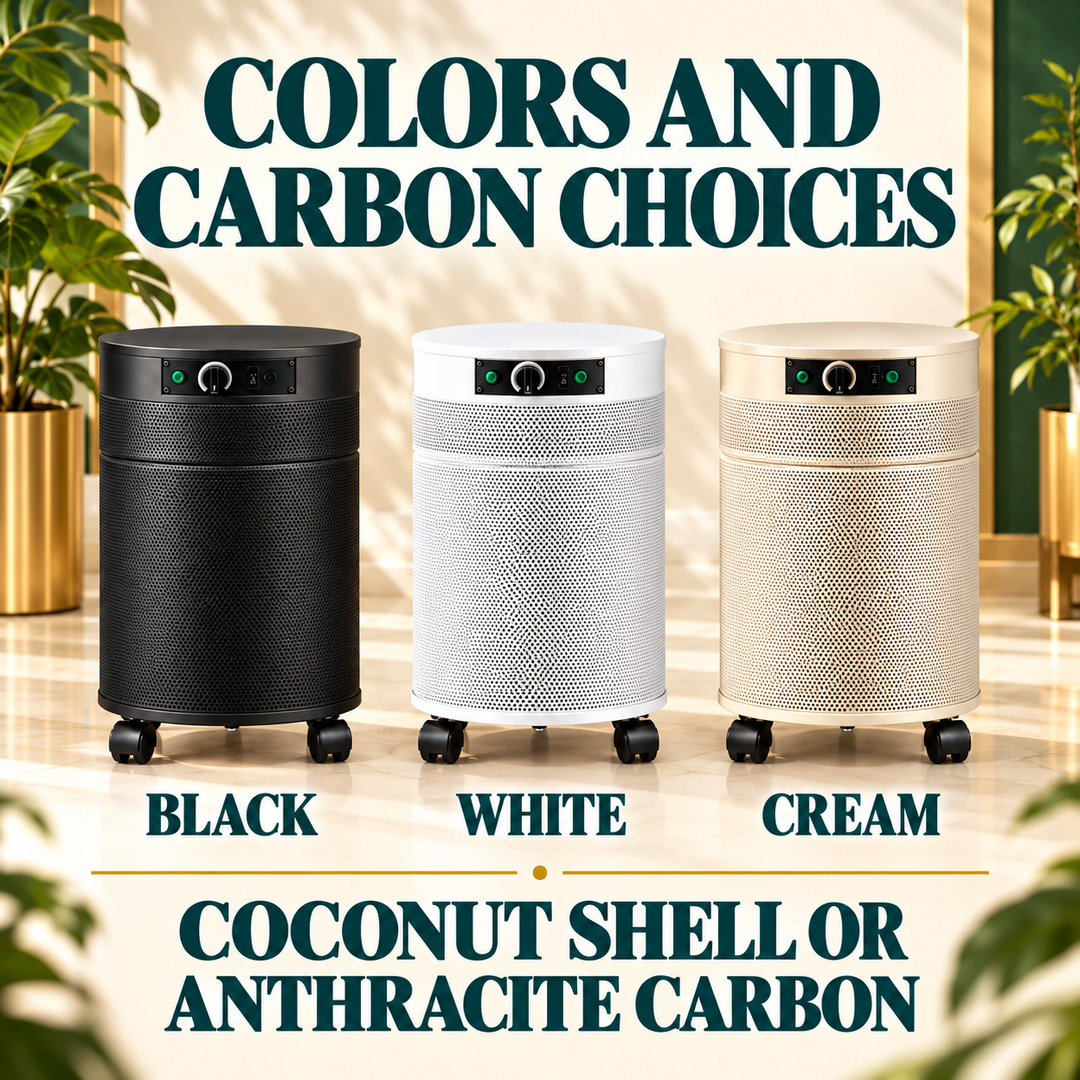 Airpura R614 available colors and configurations