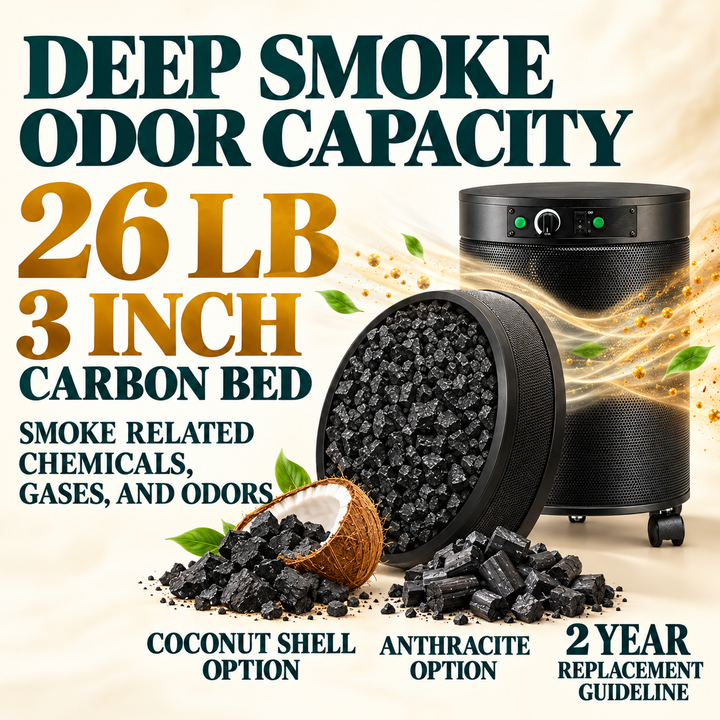 Airpura T600 26 lb smoke carbon bed