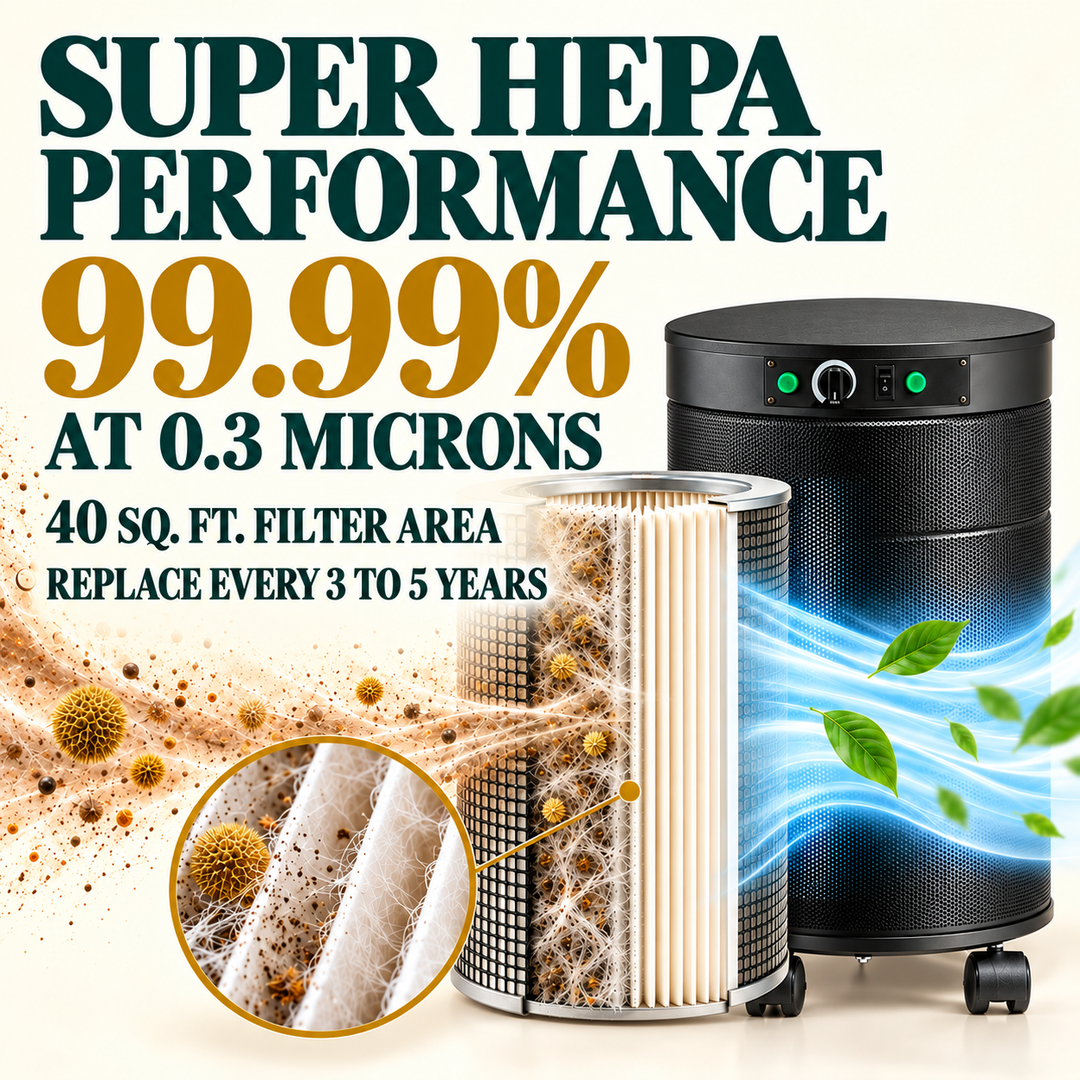 Airpura UV614 Super HEPA performance