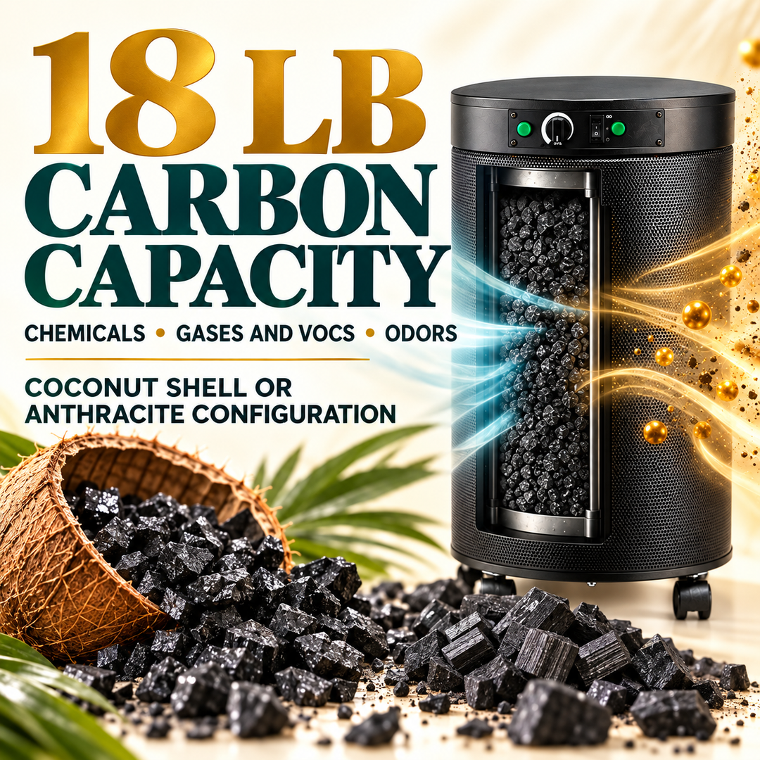 Airpura UV614 carbon and odor control