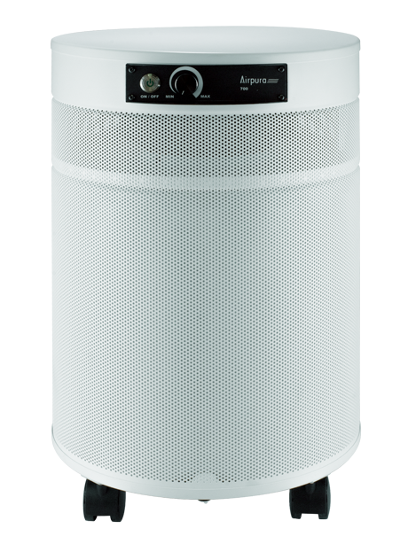 Airpura V700 air purifier in white