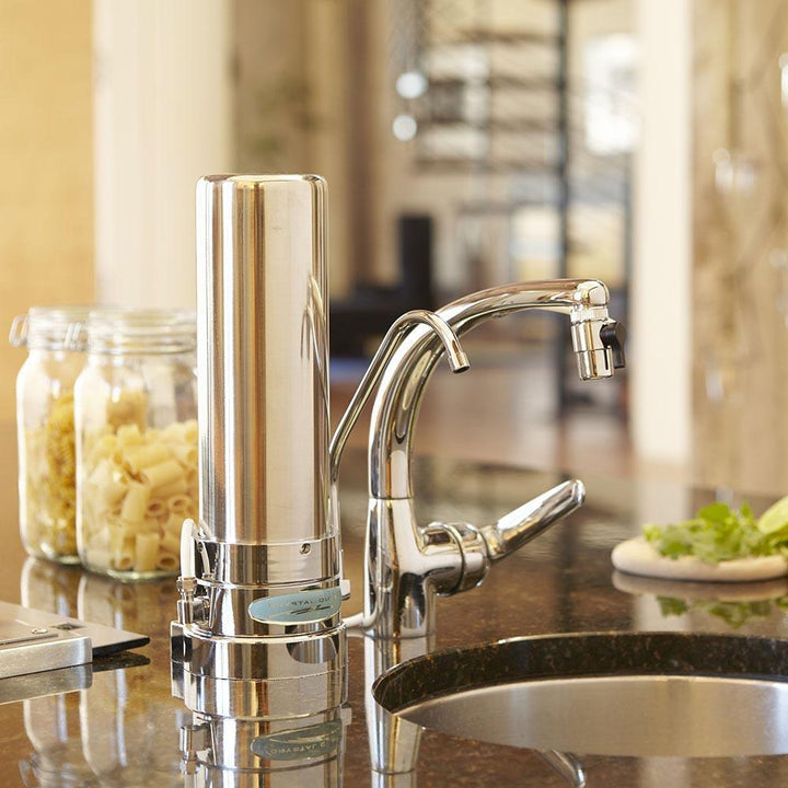 Crystal Quest Arsenic Removal | SMART Single Cartridge Countertop Water Filter System