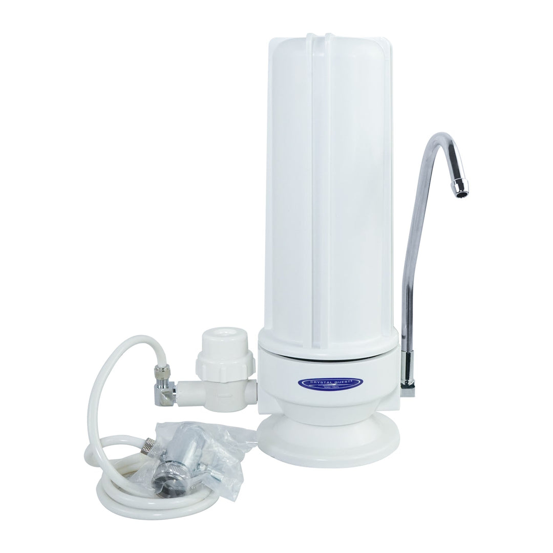 Crystal Quest Arsenic Removal | SMART Single Cartridge Countertop Water Filter System