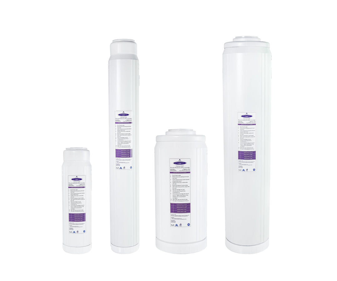 Crystal Quest Calcium GAC Fluoride Reduction Filter Cartridge