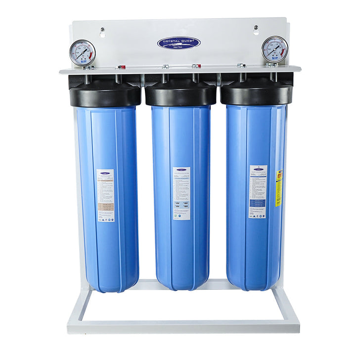 Big Blue Whole House Water Filter, Remineralizer 4-6 GPM | 1-2 people