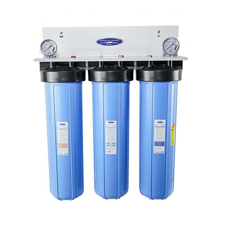 Big Blue Whole House Water Filter, Remineralizer 4-6 GPM | 1-2 people
