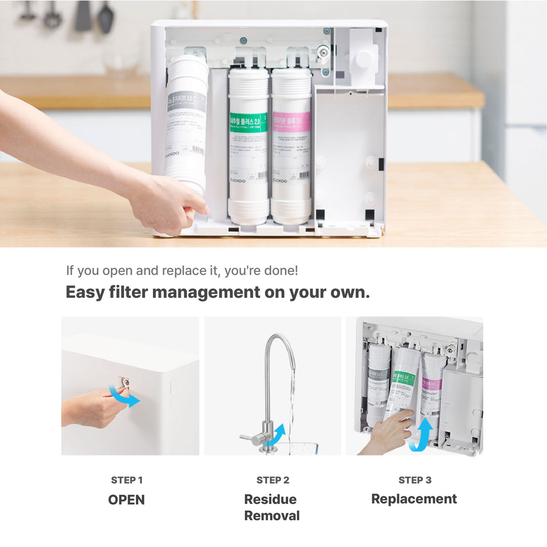 CUCKOO CP-ADR051UW SET-1 5-Stage RO Under-Sink Water Purifier with Tank