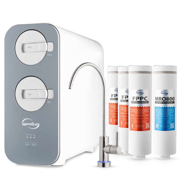 iSpring RO800G+F4RO800 water filtration system