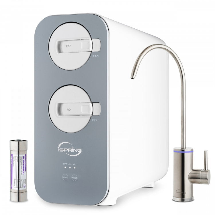 iSpring RO800G+UVF8 water filtration system