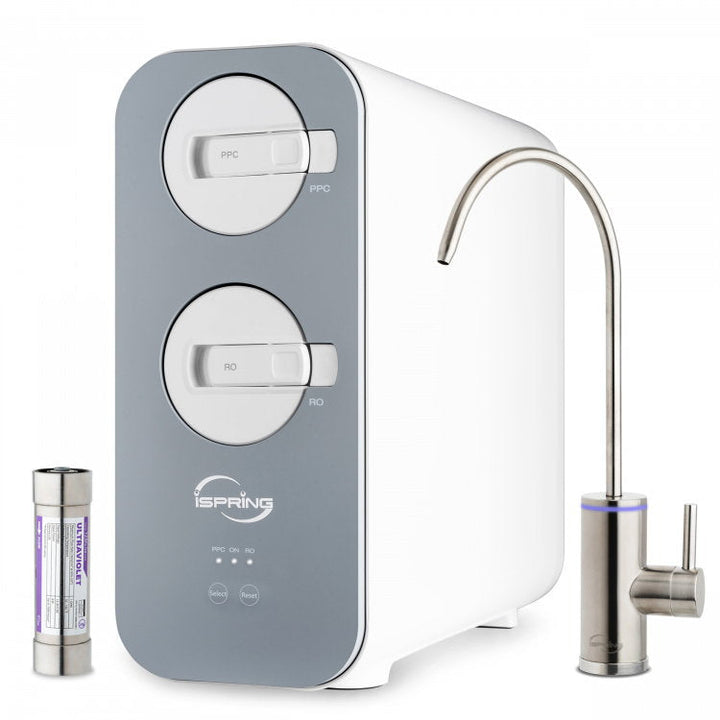 iSpring RO800G+UVF8 water filtration system