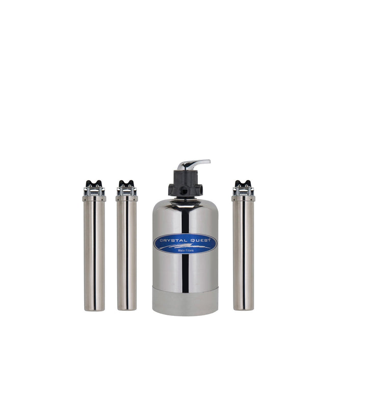 Crystal Quest EAGLE® 1,000 Whole House Water Filtration - Alkalizer 1-2 Bathrooms