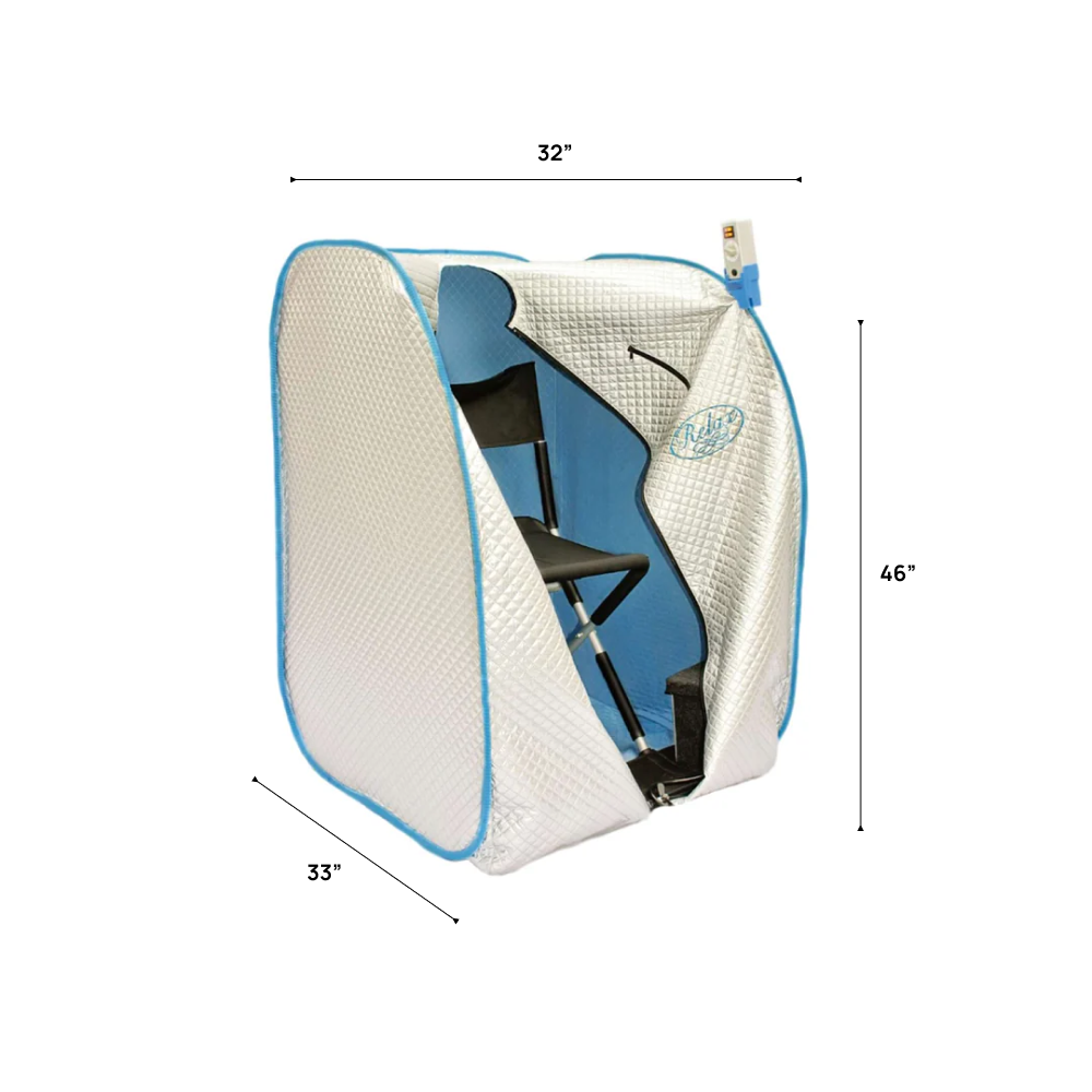 Relax Silver Elite Far Infrared Sauna | Portable Home Sauna SAH21