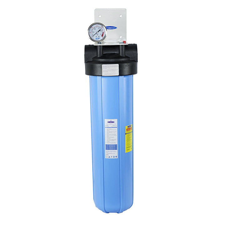 Big Blue Whole House Water Filter, Remineralizer 4-6 GPM | 1-2 people