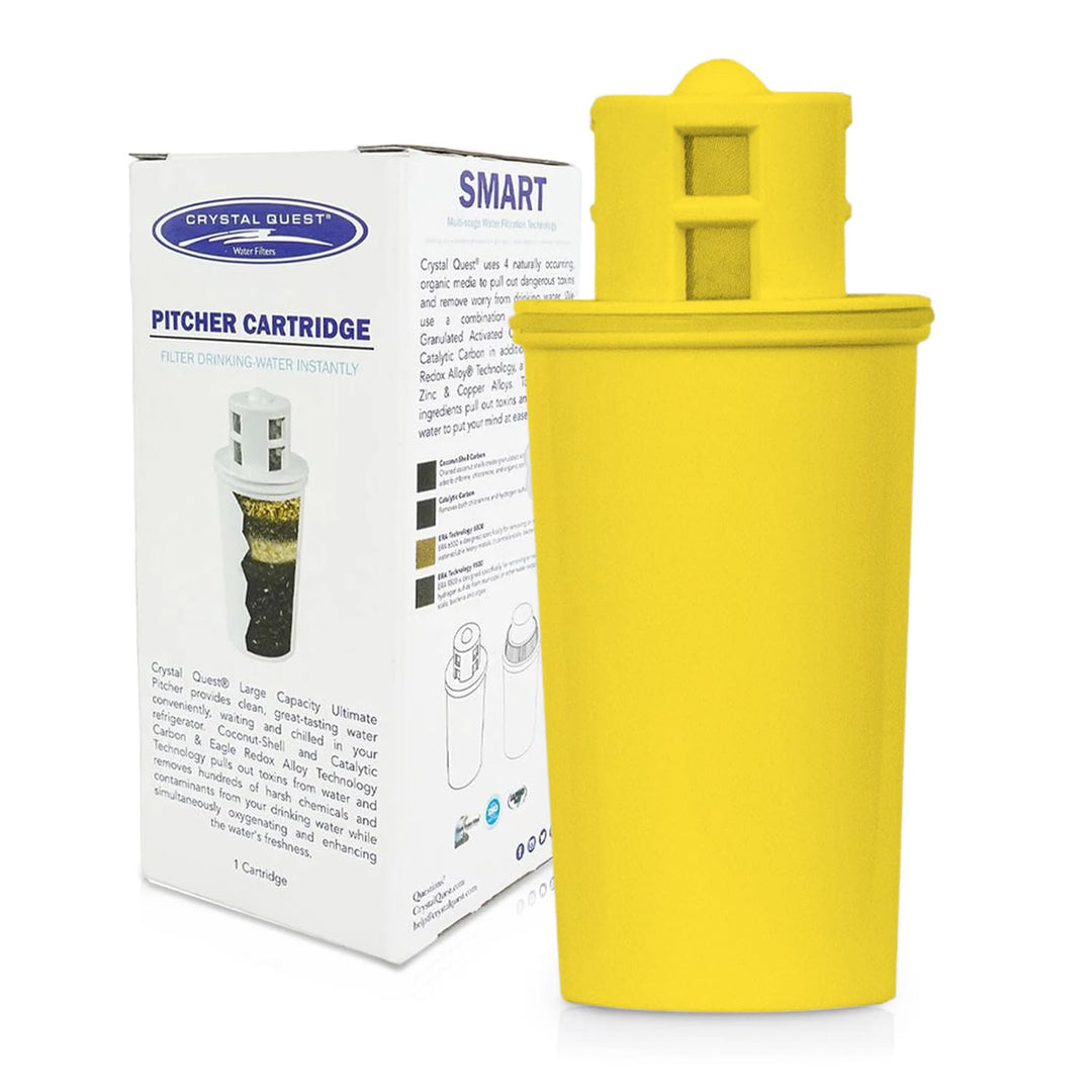 Crystal Quest SMART/Fluoride Removal Water Pitcher Cartridge