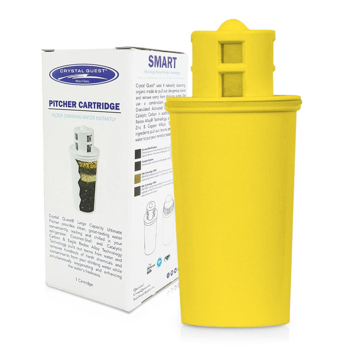 Crystal Quest SMART/Fluoride Removal Water Pitcher Cartridge