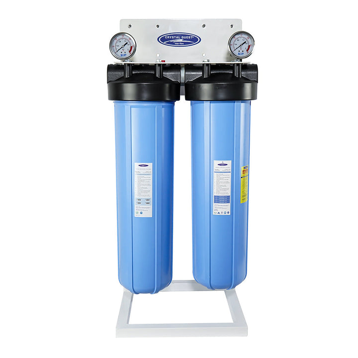 Big Blue Whole House Water Filter, Remineralizer 4-6 GPM | 1-2 people