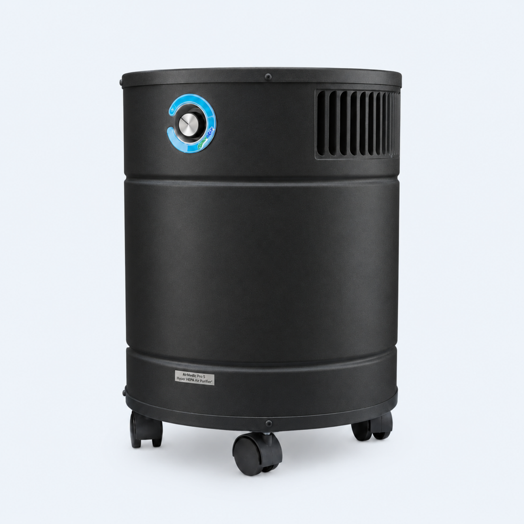 AllerAir AirMedic Pro 5 air purifier in black