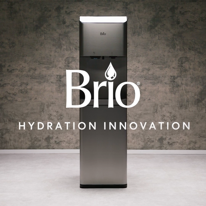 Brio Moderna 3-Stage Ice Dispenser &amp; Bottleless Water Cooler CLPOU720UVF3IC