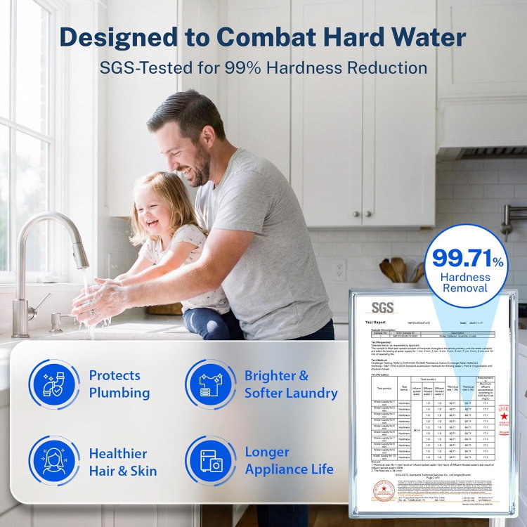 iSpring WCSTB45KG whole house water softener - image 2