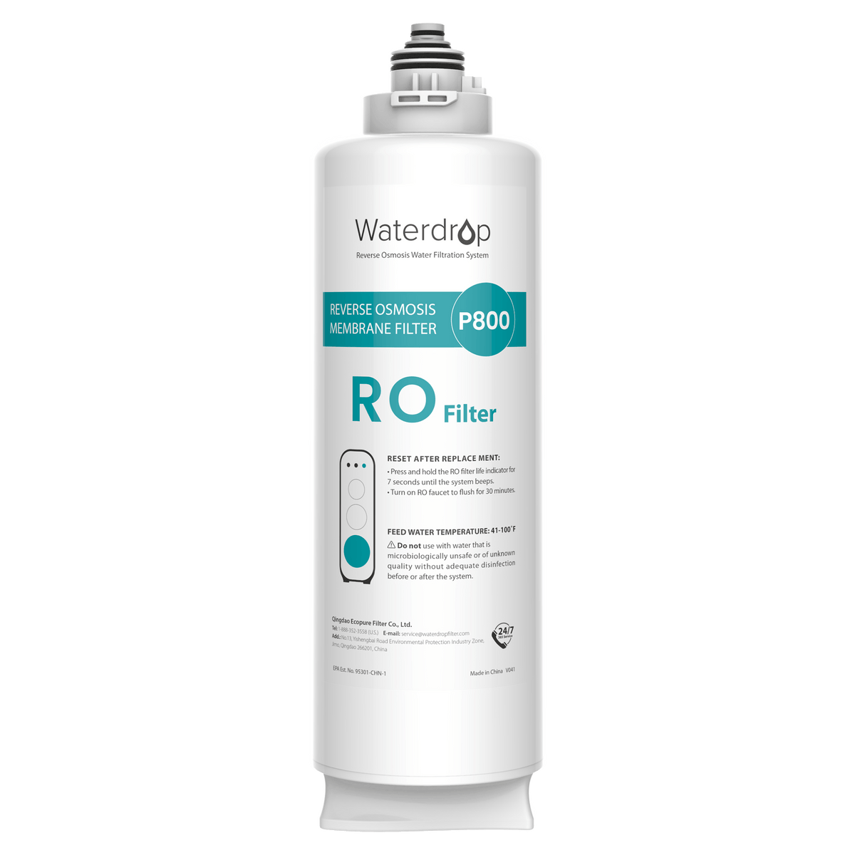 WD-G3P800-N2RO replacement filter product view 2