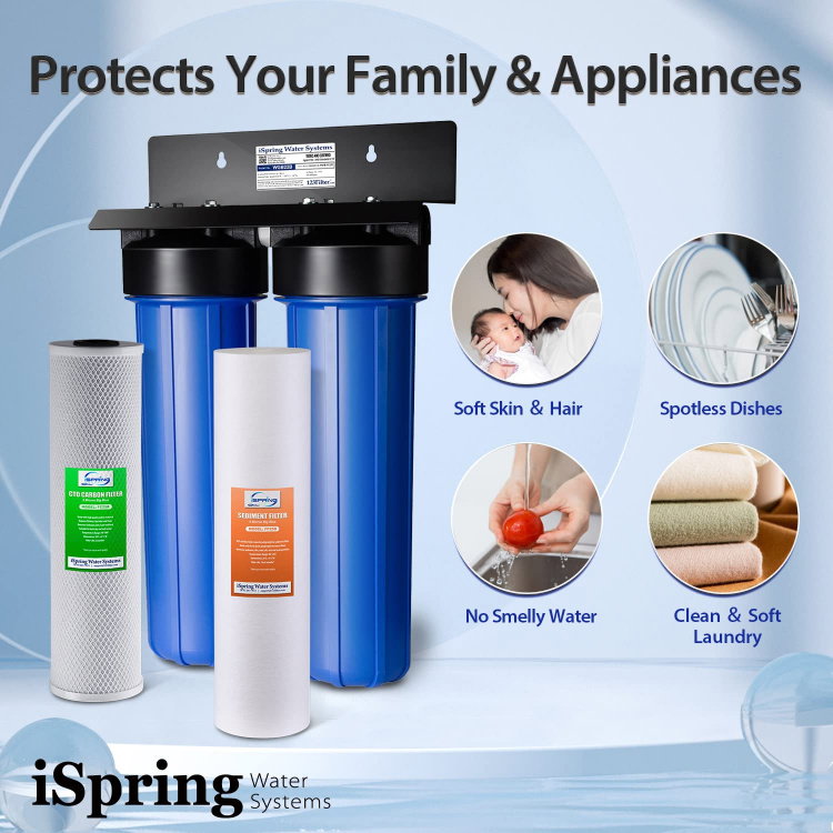 iSpring WGB22B ED2000 filter and descaler bundle - image 2