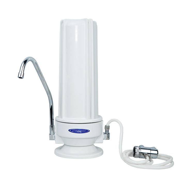 Crystal Quest Alkaline Water Filter System | SMART Countertop Single Cartridge