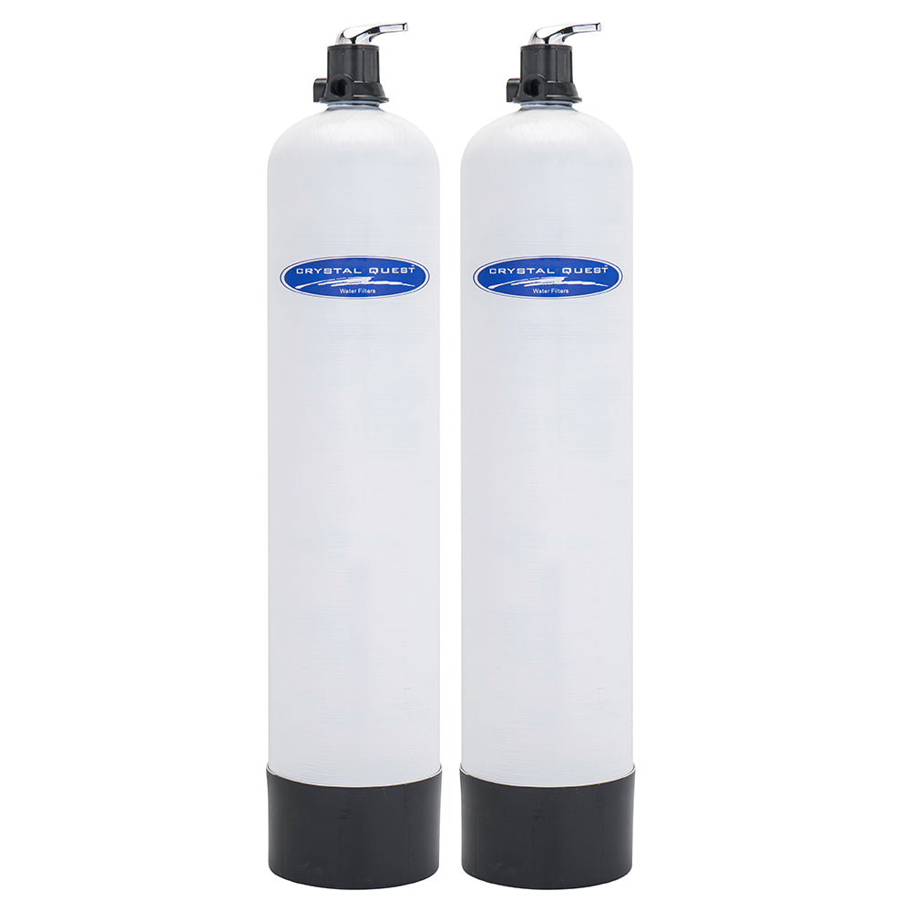 Crystal Quest High Flow Whole House &amp; Commercial SMART Water Filter | 3+ Bathrooms