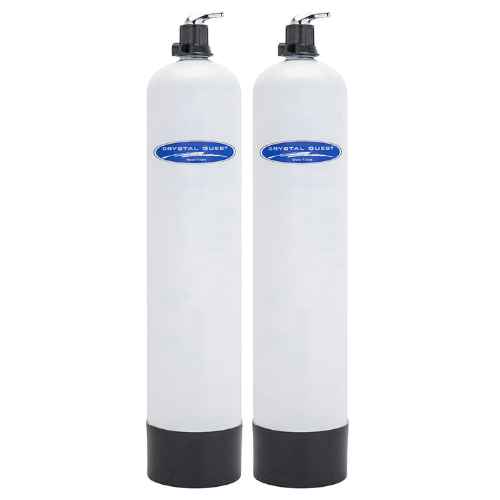 Crystal Quest High Flow Whole House &amp; Commercial SMART Water Filter | 3+ Bathrooms