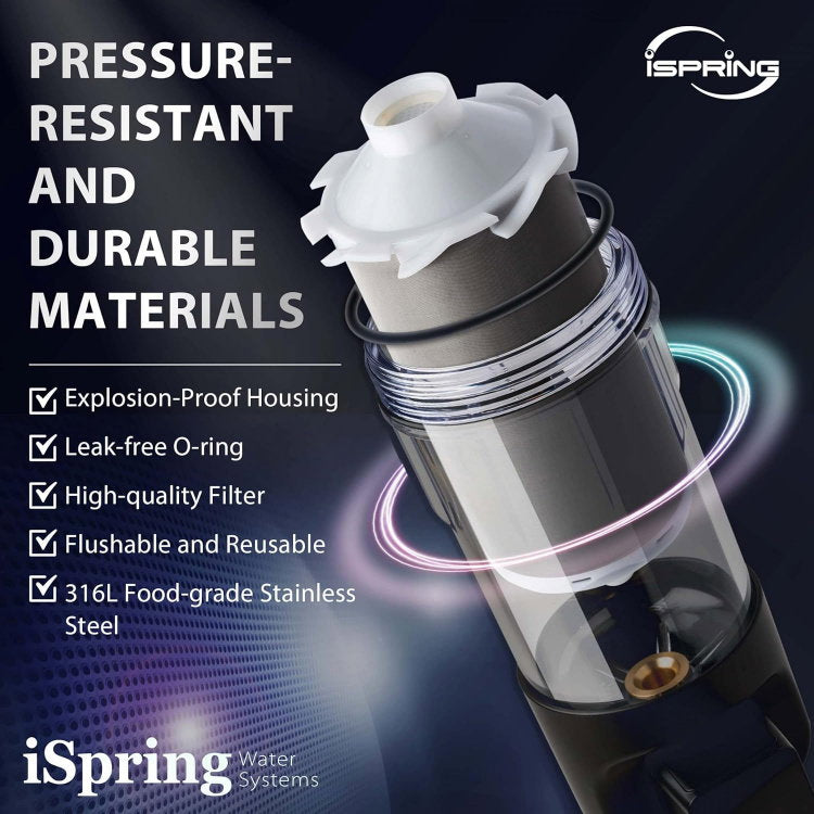 iSpring WSP50ARJ EDV2 sediment filter and descaler bundle - image 3