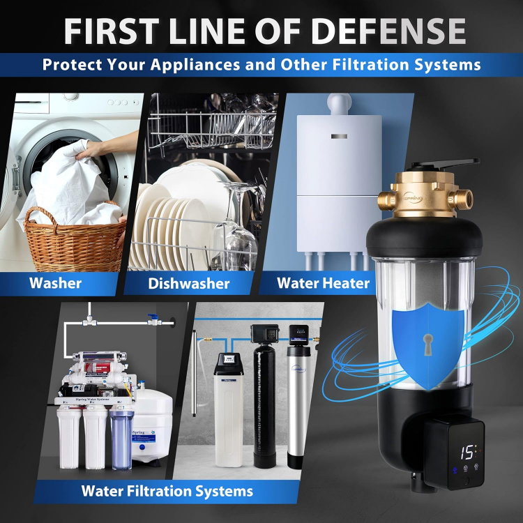 iSpring WSP50ARJ EDV2 sediment filter and descaler bundle - image 5